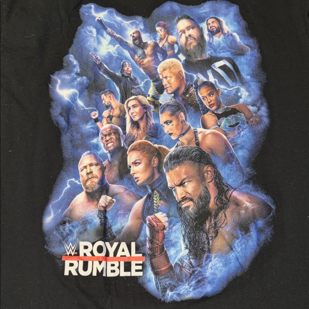 WWE 2023 Royal Rumble Graphic T-Shirt